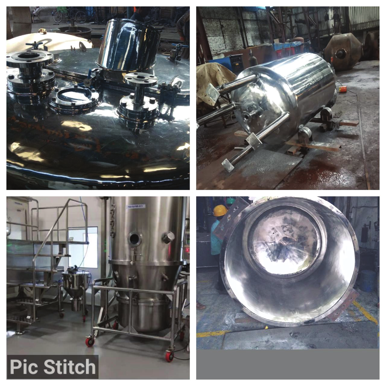 Stainless steel fabrication